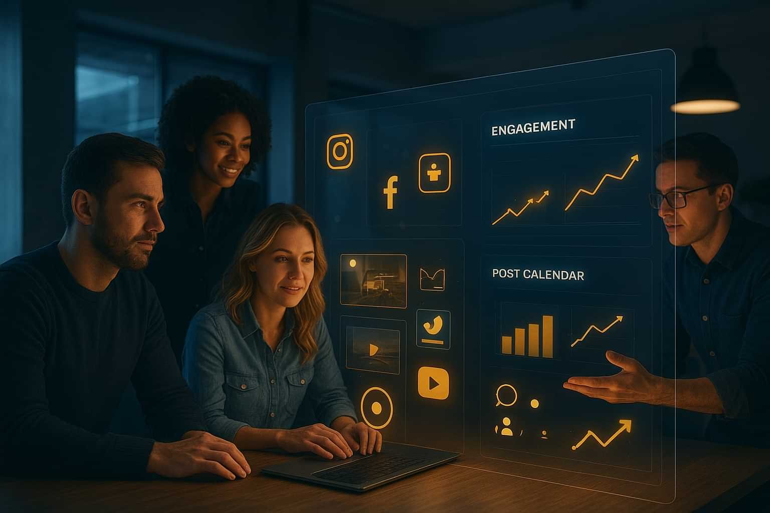 Social Media Marketing Graphic